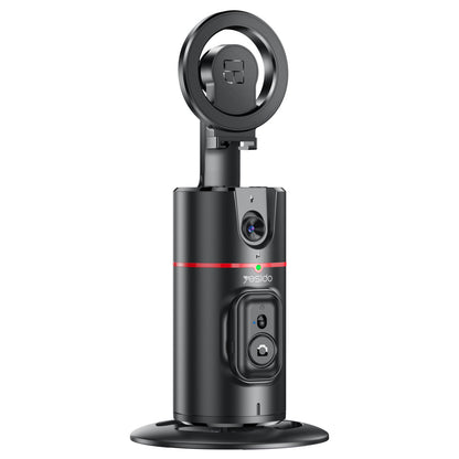 Yesido SF20 360 Derece Yapay Zeka Yüz Takipli Tripodlu Selfie Gimbal - Siyah