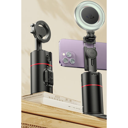 Yesido SF20 360 Derece Yapay Zeka Yüz Takipli Tripodlu Selfie Gimbal - Siyah