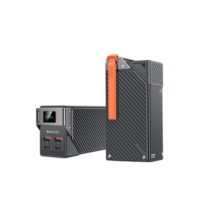 Yesido YP62 30000mAh Hızlı Şarj Powerbank - Siyah