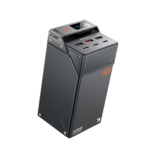 Yesido YP63 50000mAh Hızlı Şarj Powerbank - Siyah