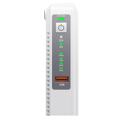 Yesido YP74E 8800 mAh Bataryalı Mini DC Kesintisiz Güç Kaynağı - Beyaz