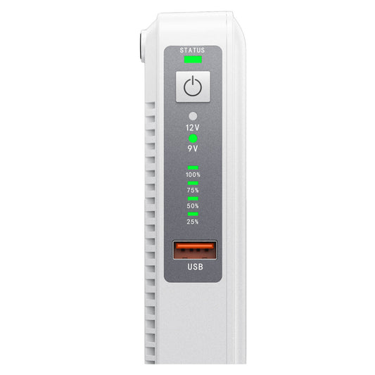 Yesido YP74E 8800 mAh Bataryalı Mini DC Kesintisiz Güç Kaynağı - Beyaz