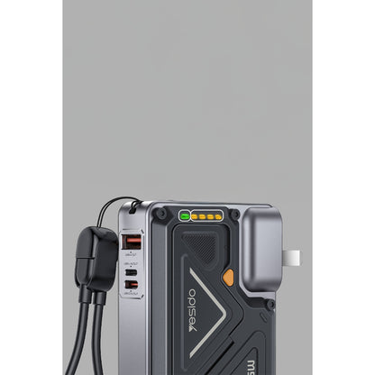 Yesido YP89 Akım Korumalı ve Stantlı 10.000 mAh 5in1 22.5W PD ve 15W Kablosuz Hızlı Şarj Destekli Magsafe Powerbank