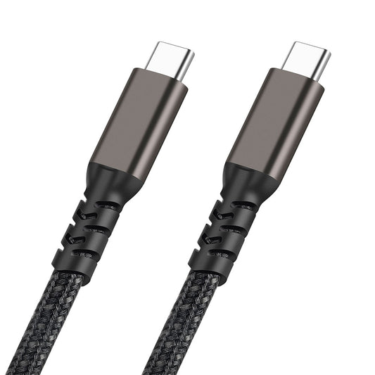 Zore 2.Jenerasyon Type-C to Type-C USB3.2 PD Data Kablosu 100W 20Gbps 4K@60Hz 0.2 Metre