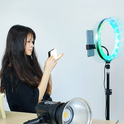 Zore 3D-36 36cm Canlı Yayın ve Ambiyans RGB Led Ring Light Siyah