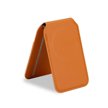 Zore CRD-06 Suni Deri Görünümlü Magnetik Kartlık Turuncu