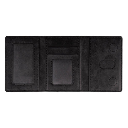 Zore CRD-07 Yapışkan Bantlı 5 Hazneli Mıknatıslı Kartlık Siyah