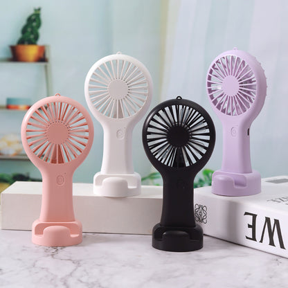 Zore DD5002 Telefon Standlı 3 Kademeli El Fanı Beyaz