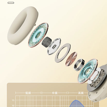 Zore DR-58 Ayarlanabilir ve Katlanabilir Kulak Üstü Bluetooth Kulaklık Siyah