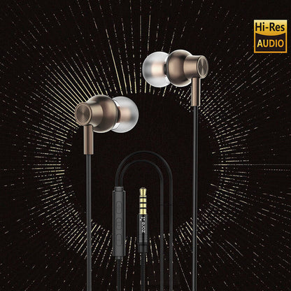 Zore ER-10 SQ Surround 3D Hi-Res Magnetik Özellikli 3.5mm Kablolu Kulak İçi Kulaklık Siyah