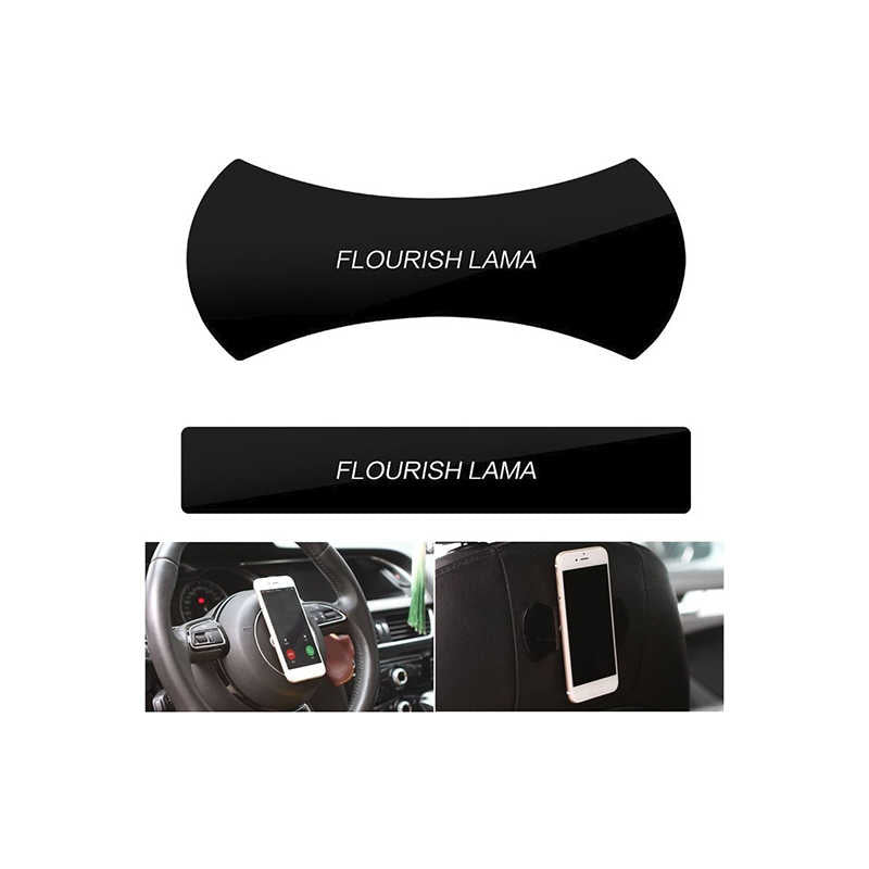 Zore Flourish Lama Kaydırmaz Araç Pedi Siyah