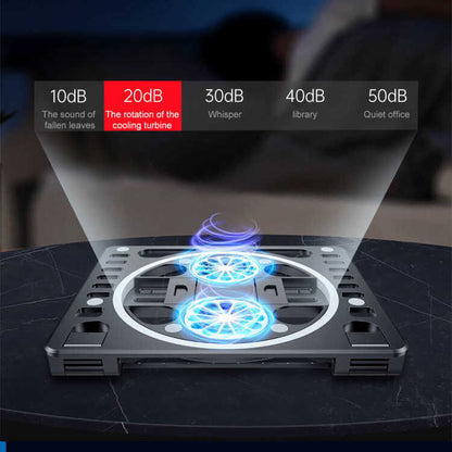 Zore HZ-01 Soğutucu Fanlı Laptop Standı Siyah