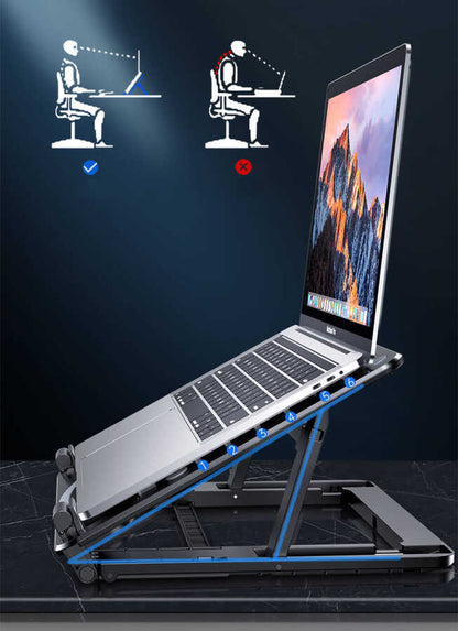 Zore HZ-01 Soğutucu Fanlı Laptop Standı Siyah
