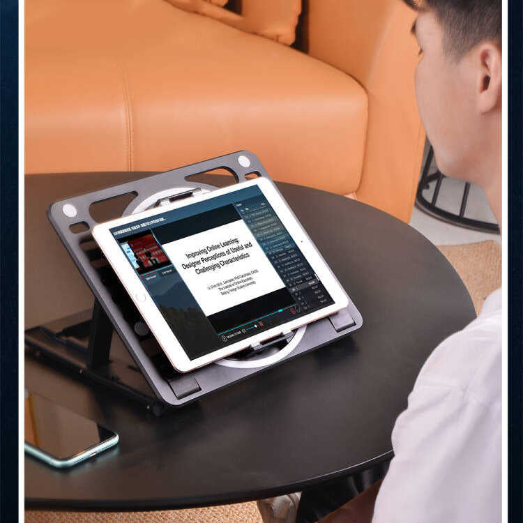 Zore HZ-01 Soğutucu Fanlı Laptop Standı Siyah