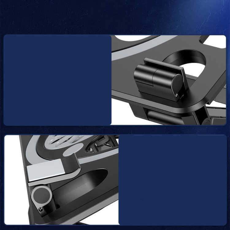 Zore HZ-01 Soğutucu Fanlı Laptop Standı Siyah