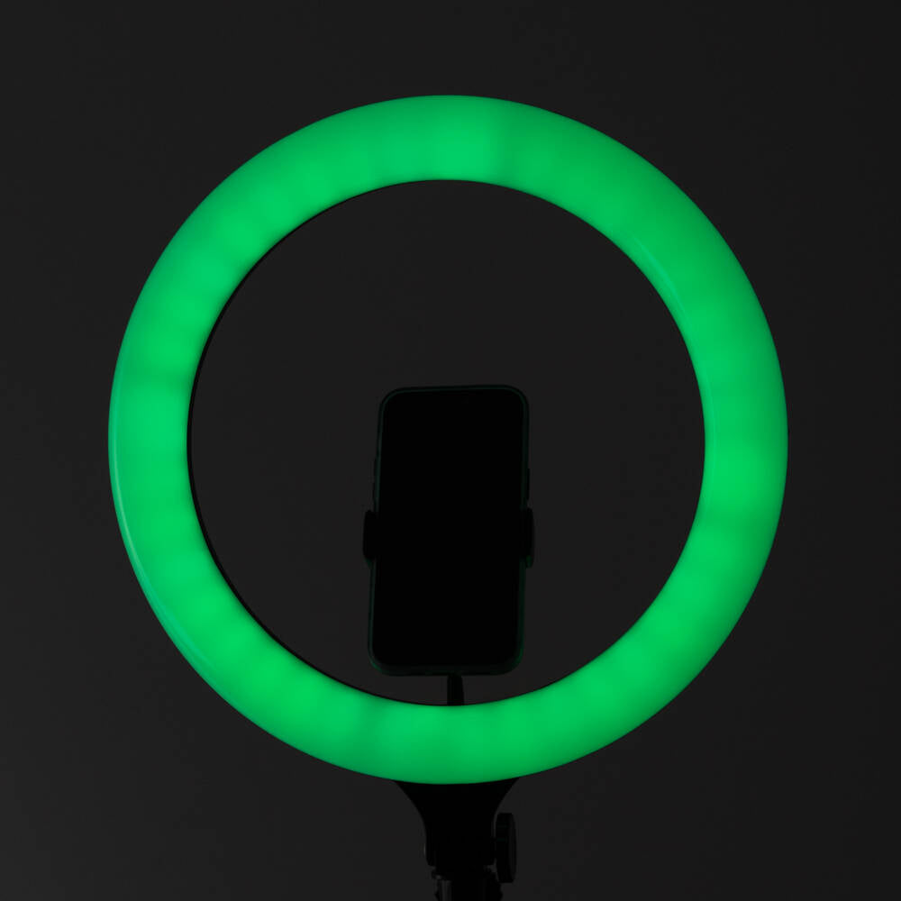 Zore MJ38 RGB 25W Ring Light Canlı Yayın 38cm USB'li ve Telefon Stand Siyah