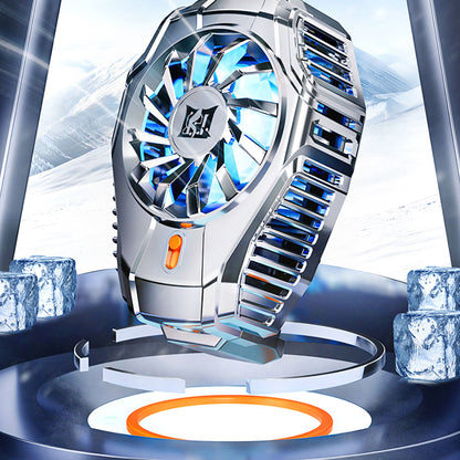 Zore N15 Gümüş Kaplama 2 Kademeli TEC Soğutma Sistemli Telefon Soğutucu Fan Gümüş