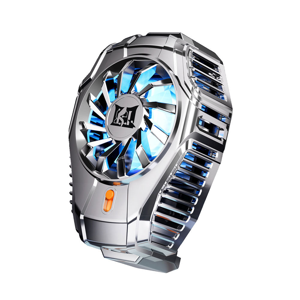 Zore N15 Gümüş Kaplama 2 Kademeli TEC Soğutma Sistemli Telefon Soğutucu Fan Gümüş