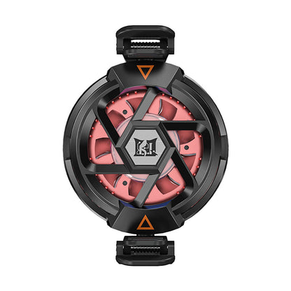 Zore N5 Magnetik Yapıştırmalı 10W TEC Soğutma Sistemli RGB Işıklı Telefon Soğutucu Fan Siyah