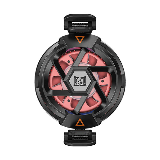 Zore N5 Magnetik Yapıştırmalı 10W TEC Soğutma Sistemli RGB Işıklı Telefon Soğutucu Fan Siyah