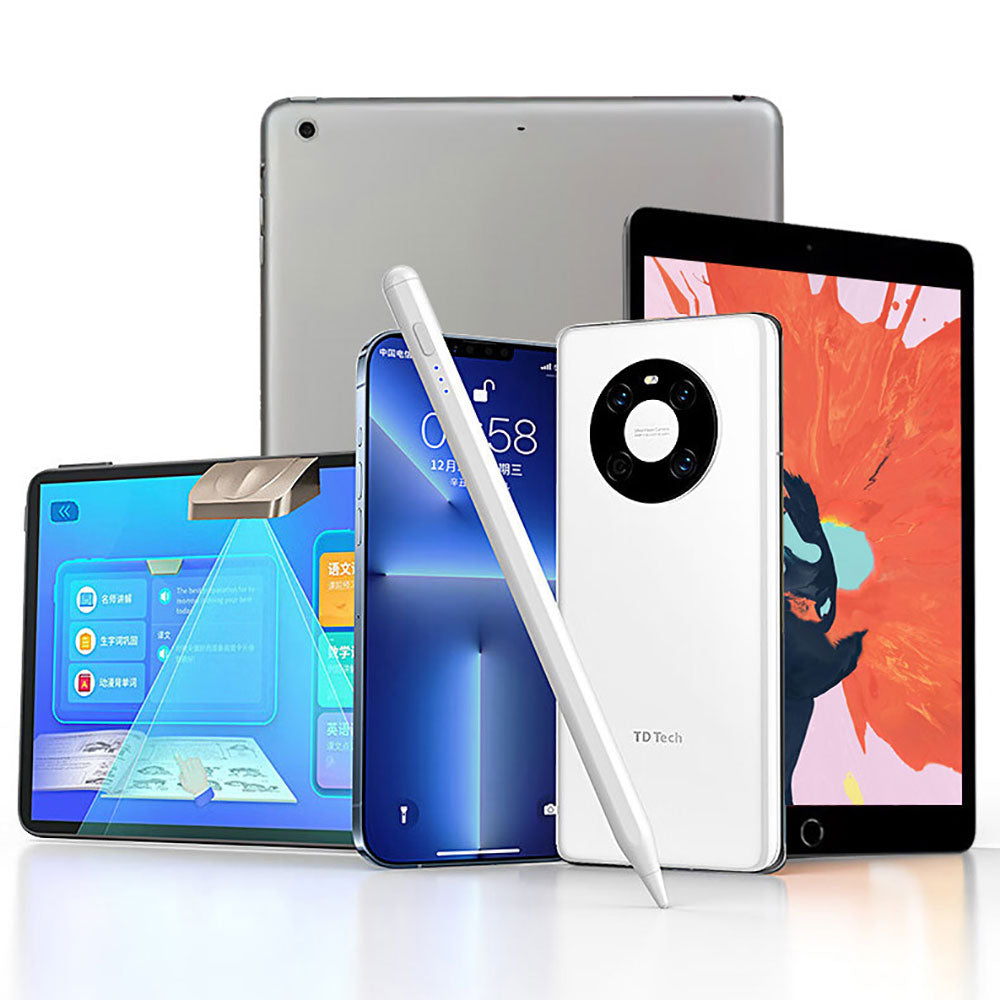 Zore Pencil 10 Eğim Özellikli Dokunmatik Çizim Kalemi Beyaz