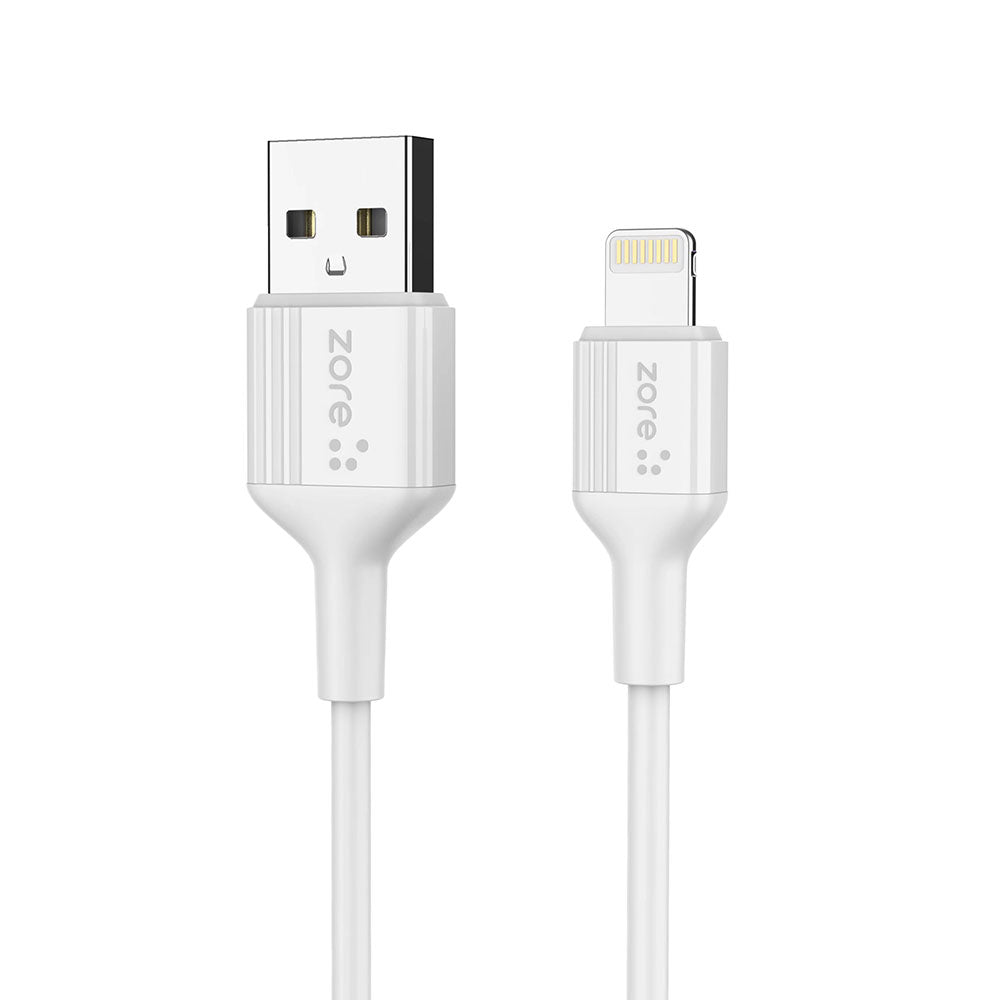 Zore Play Serisi PL05 Lightning 2in1 Seyahat Şarj Aleti 20W Beyaz