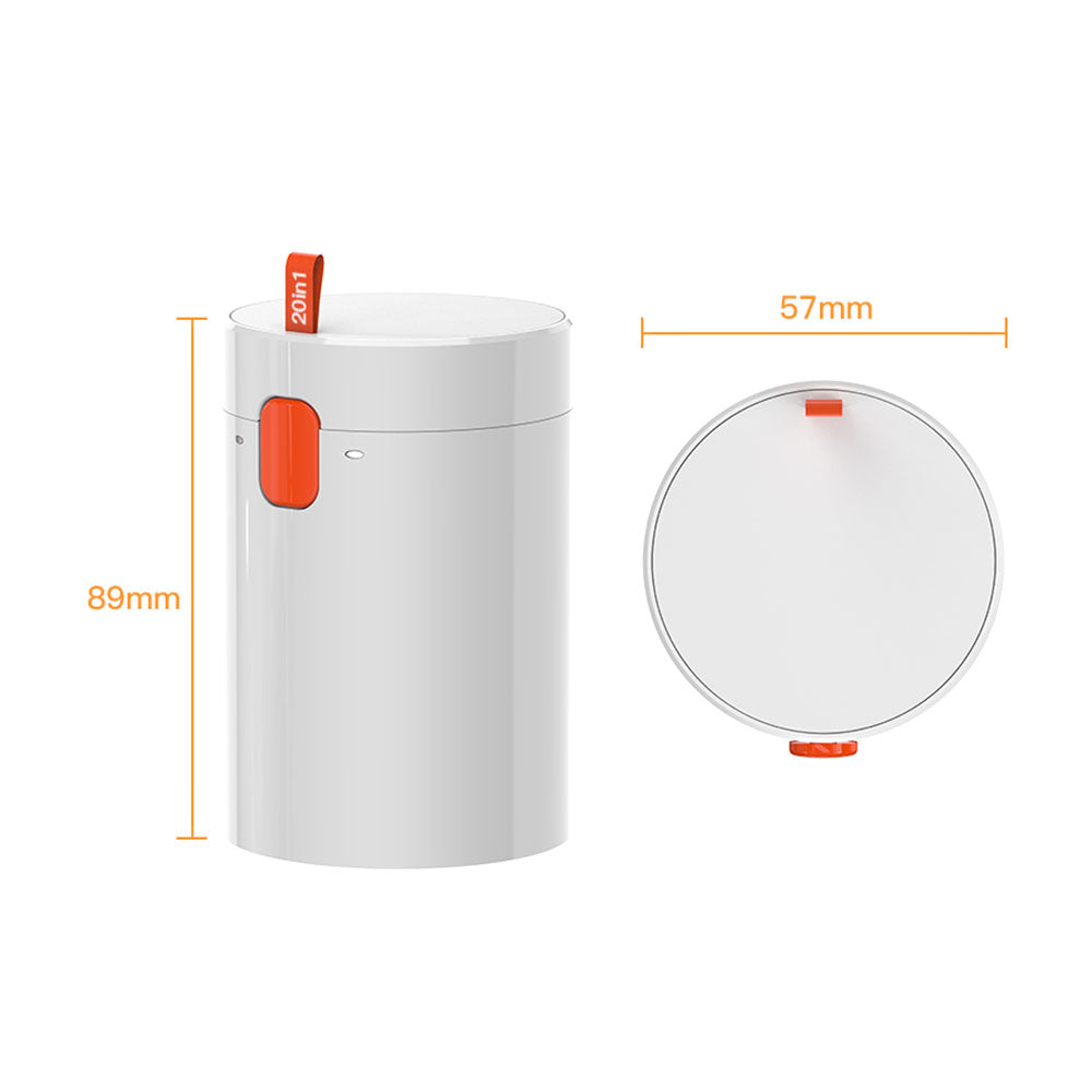 Zore Q20 20 in 1 Çok Fonksiyonlu Elektronik Cihaz Temizleme Kiti Beyaz