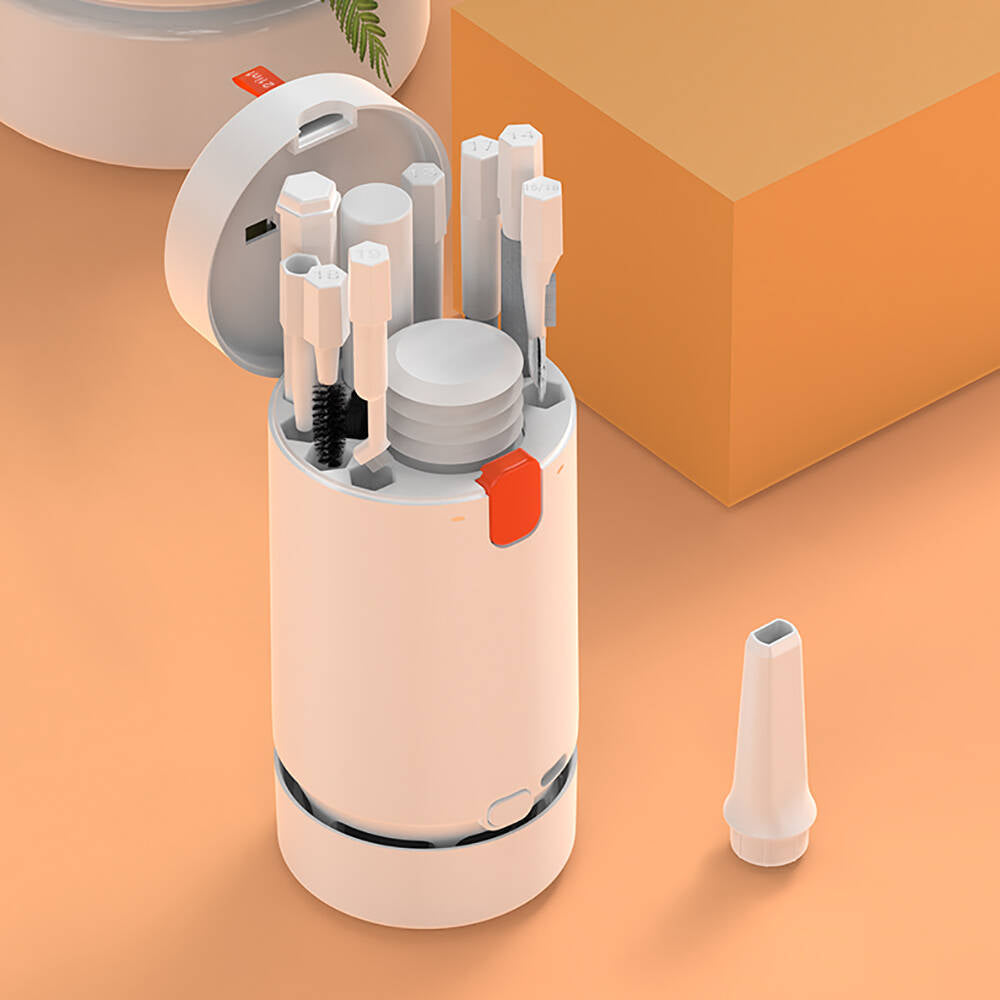 Zore Q21 21 in 1 Çok Fonksiyonlu Elektronik Cihaz Temizleme Kiti Beyaz