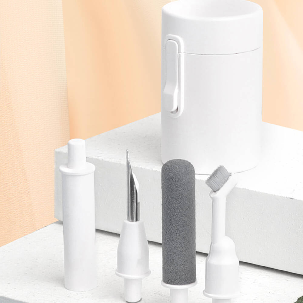 Zore Q5D 4in1 Mini Temizlik Kiti Beyaz