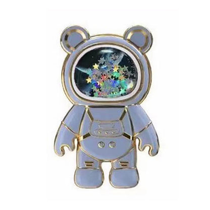 Zore Simli Space Astronot Figürlü Cep Telefonu Standı Mavi