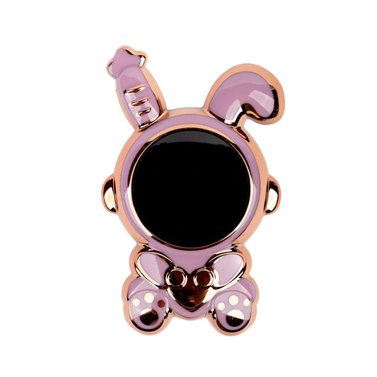 Zore Space Kalpli Astronot Figürlü Cep Telefonu Standı Siyah