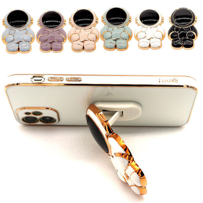 Zore Space Yıldızlı Astronot Figürlü Cep Telefonu Standı Pembe