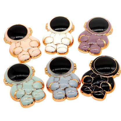 Zore Space Yıldızlı Astronot Figürlü Cep Telefonu Standı Siyah