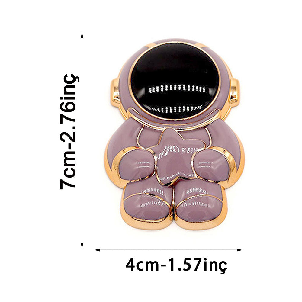 Zore Space Yıldızlı Astronot Figürlü Cep Telefonu Standı Mavi Açık
