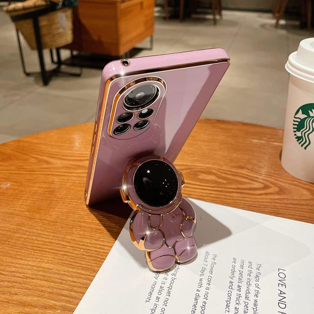 Zore Space Yıldızlı Astronot Figürlü Cep Telefonu Standı Mavi Açık