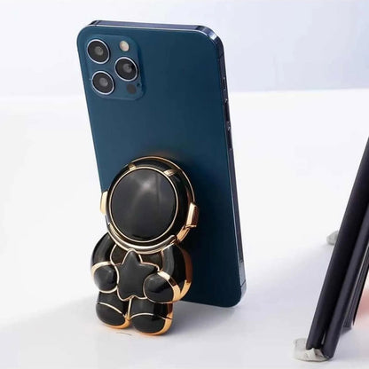 Zore Space Yıldızlı Astronot Figürlü Cep Telefonu Standı Mavi Açık