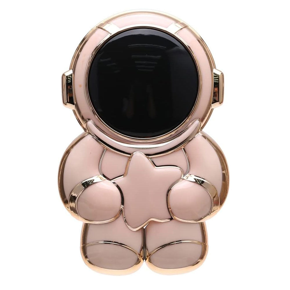 Zore Space Yıldızlı Astronot Figürlü Cep Telefonu Standı Pembe Açık