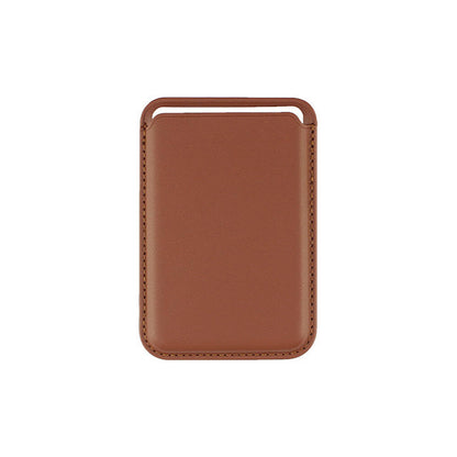 Zore Suni Deri Görünümlü New M-safe Kartlık Kahverengi