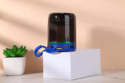 Zore TG314 Ayarlanabilir RGB Işıklı Bluetooth Hoparlör Speaker Siyah